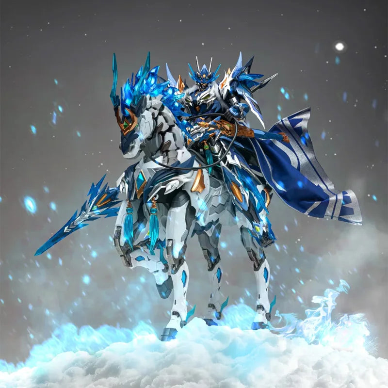 In Stock MOTOR NUCLEAR MNP-XH05 ZHAOYUN Assembling Movable Model Toys Alloy Skeleton Mecha TIANYOUXING LONGDANHUJIANG With Horse