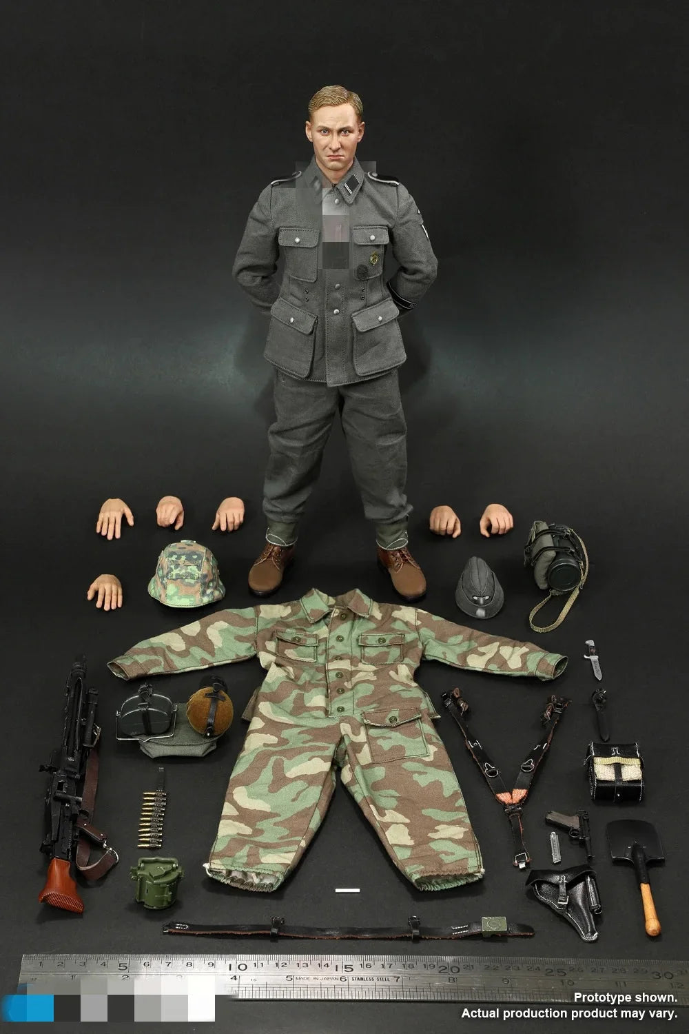 1/6 DID D80169 12th Armored Division MG42 Modellset Sammlung 12 Zoll Actionfigur Body Doll