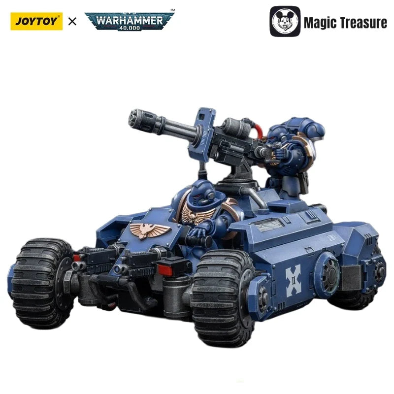 【In Stock】JOYTOY Warhammer 40K Ultramarines Primaris Invader All-Terrain Vehicle (ATV) Movable Model Toy 1/18 Action Figures