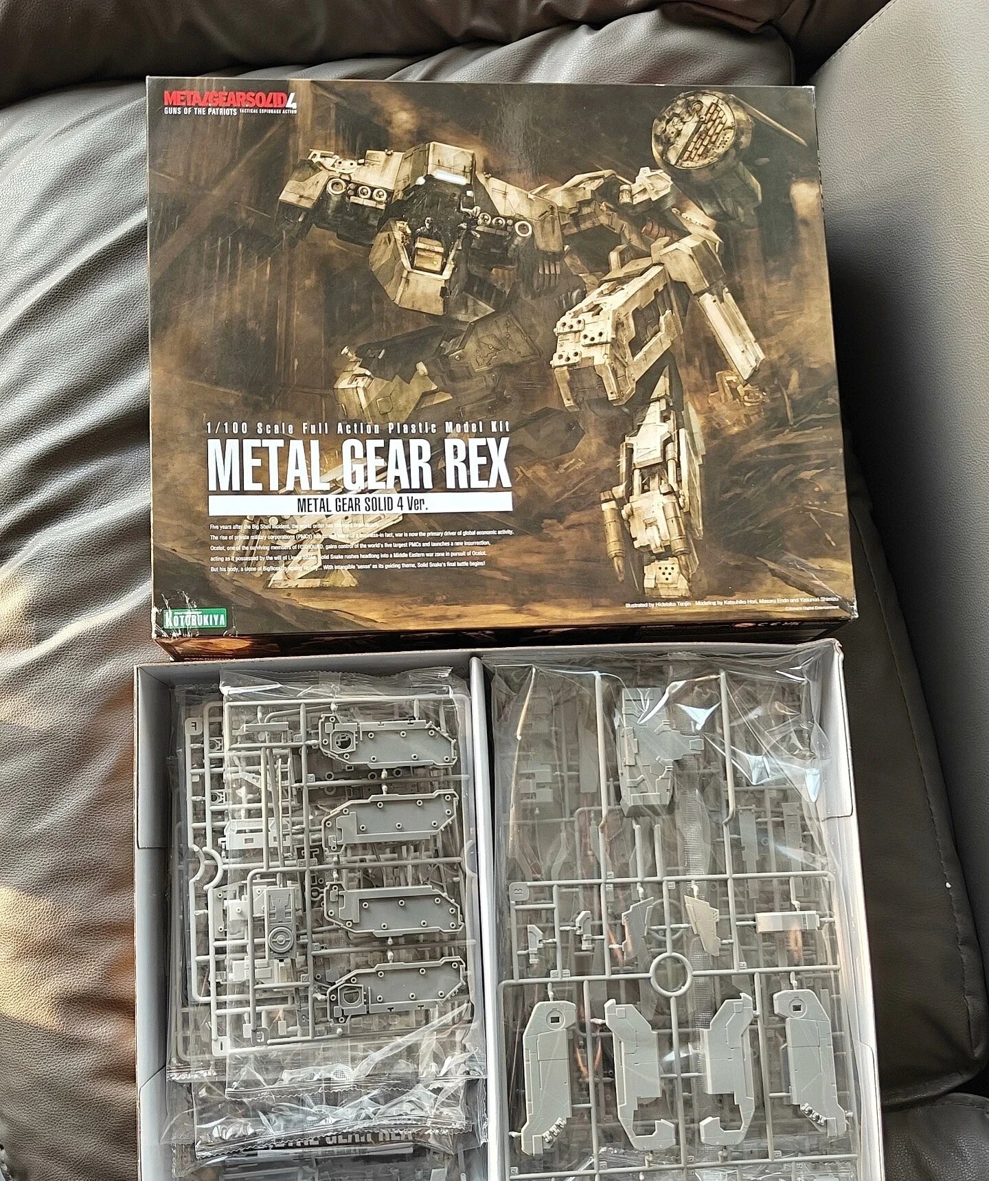 Kotobukiya Kp409x Metal Gear Guns Of The Patriots Tactical Espionage Action Rex Kit Model