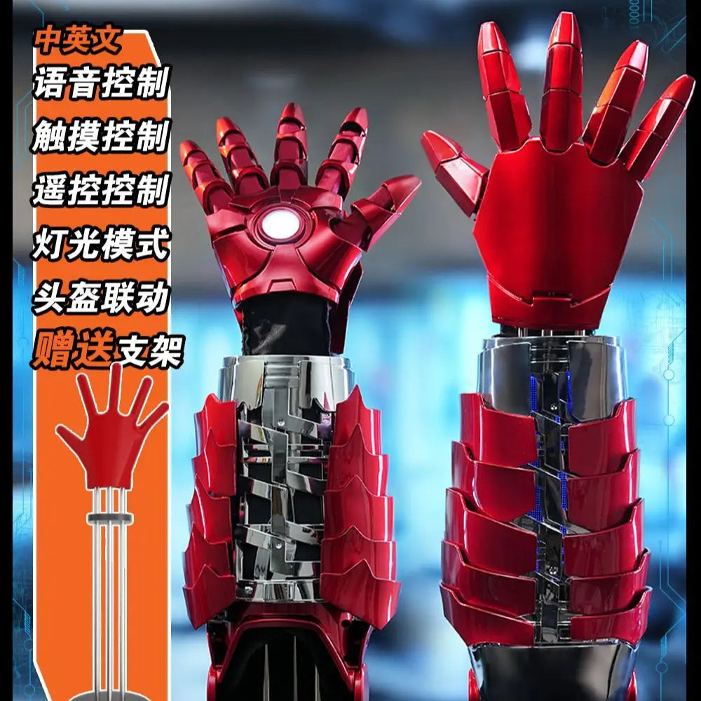 Spark Studio 1:1 Scale Sp001 Wearable Mk5 Mech-Arm Voice Control Remote Touch Activate Iron Man Armor Christmas Collect Toy Gift