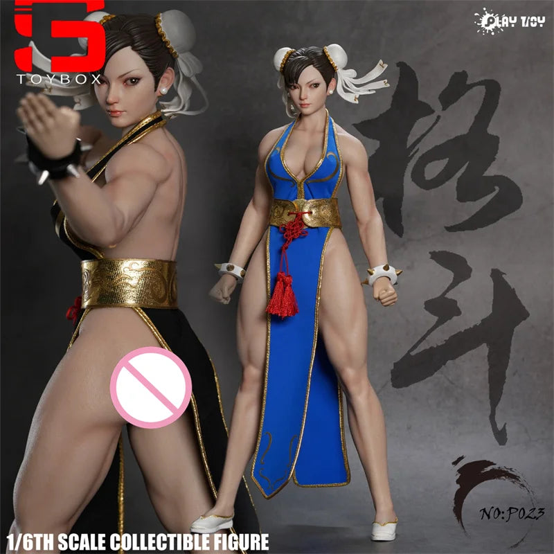 PLAY TOY P023 1/6 Fighting Goddess Action Figure with Movable Eyes 12'' Female Soldier Action Figure Body Model
