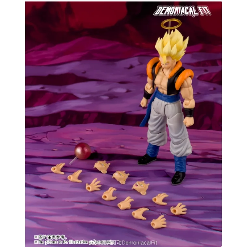 Shipped Within 12 Hours of Purchase 2025 New Demoniacal Fit Gogeta Figure Dragon Ball Z SHF Gogeta Super Saiyan Trunks Action