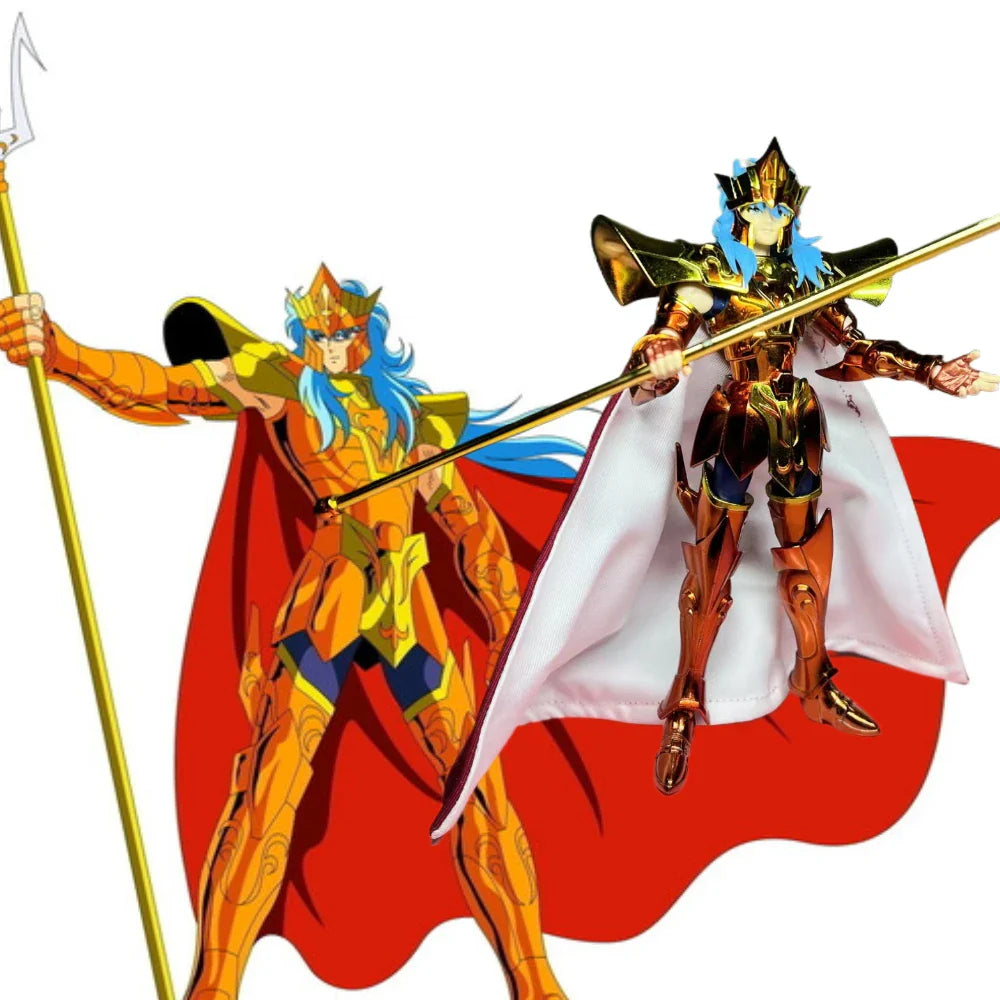 in Stock JM.MST Saint Seiya Myth Cloth EXM/EX Metal Poseidon with Casual Wear Gold Knights The Zodiac Anime Action Figure Spielzeug