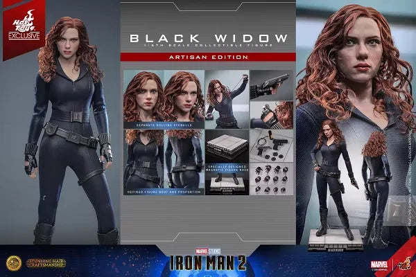Auf Lager HotToys MMS757AE Black Widow Hair Transplant Edition 1/6 Animations-Actionfigur Spielzeug Geschenk Modell Kollektion