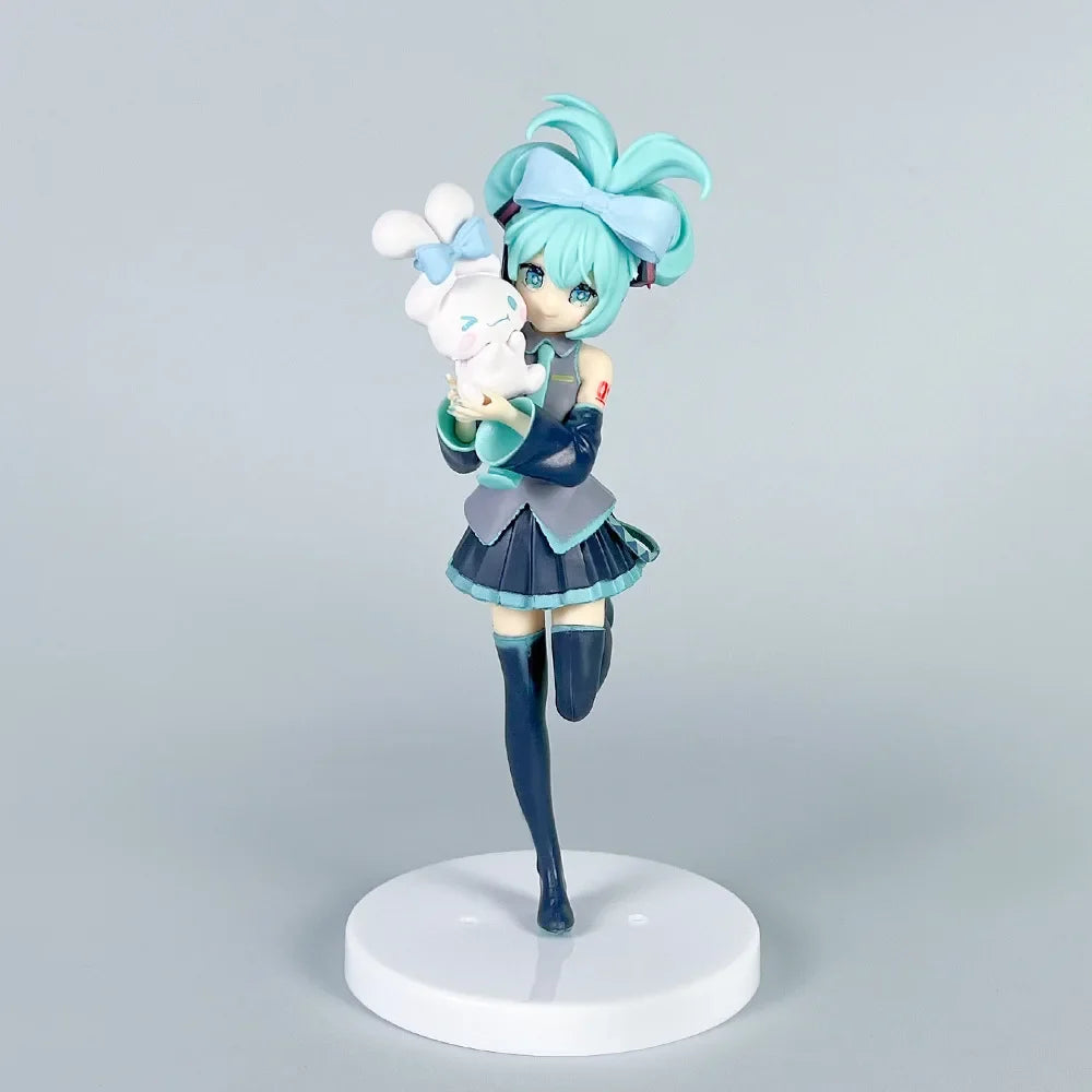 Anime Hatsune Miku Figure Wedding Dress Action Figures Kawaii Swimsuit Vocaloid PVC Collectible Model Toys Girl Gift