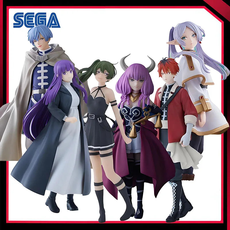 SEGA Desktop X Decorate Collections Frieren: Beyond Journey's End Frieren Fern Aura STARK Action Figure Statue Model Doll Toy