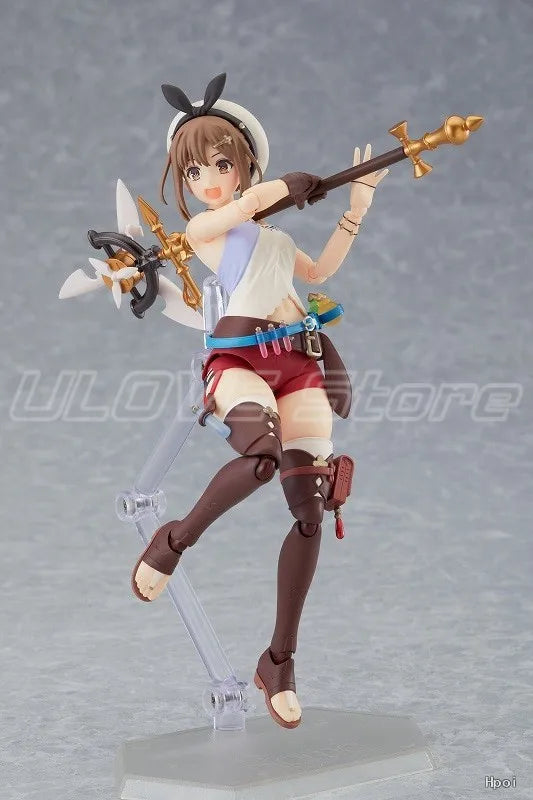 Original Max Factory Figma#535 Atelier Ryza: Ever Darkness & The Secret Hideout Reisalin Stout Action Figure Model Toys