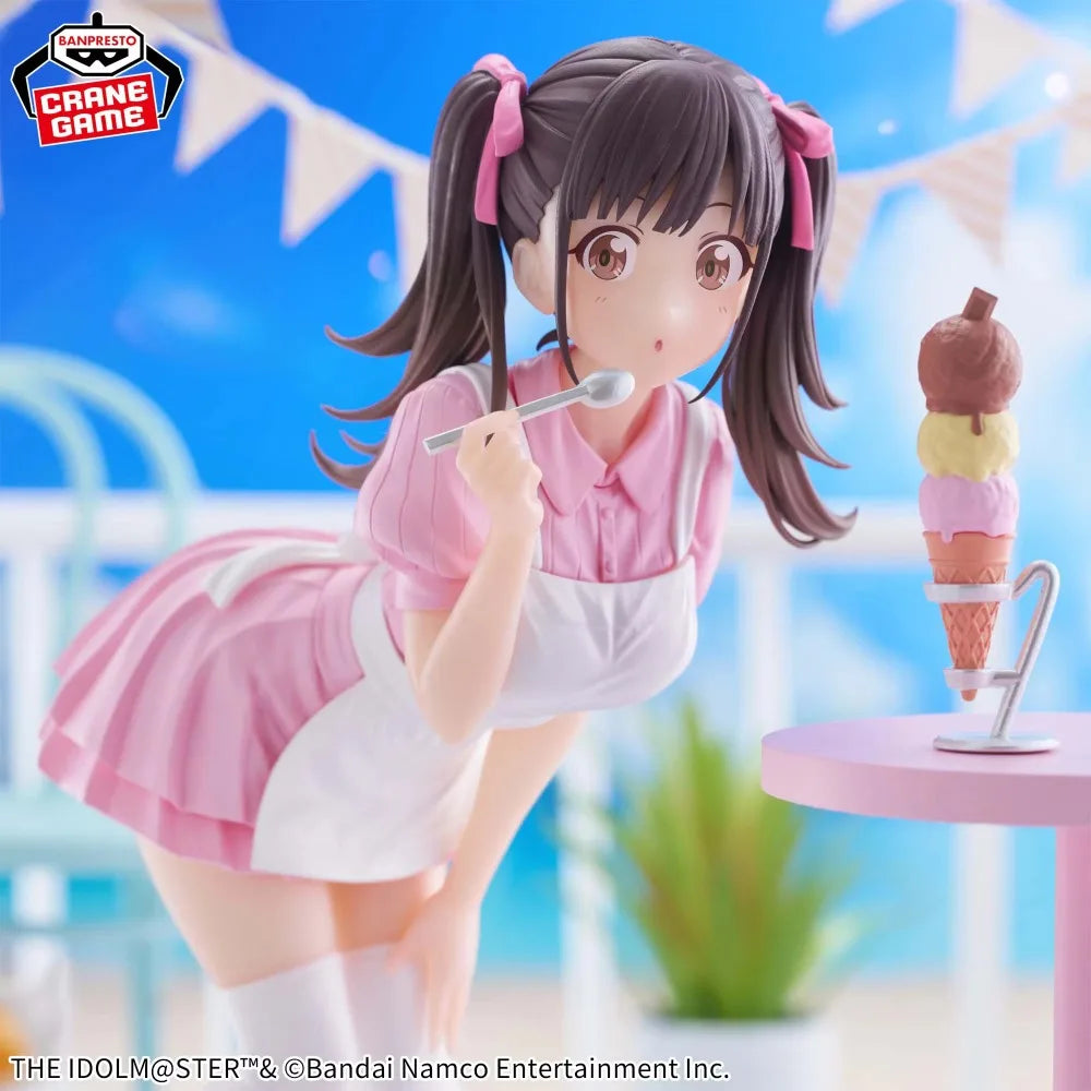 In Stock Bandai Original Genuine Banpresto THE IDOLM@STER: Shiny Colors Sonoda Chiyoko Espresto Sweetest Pose 17cm Model Figures