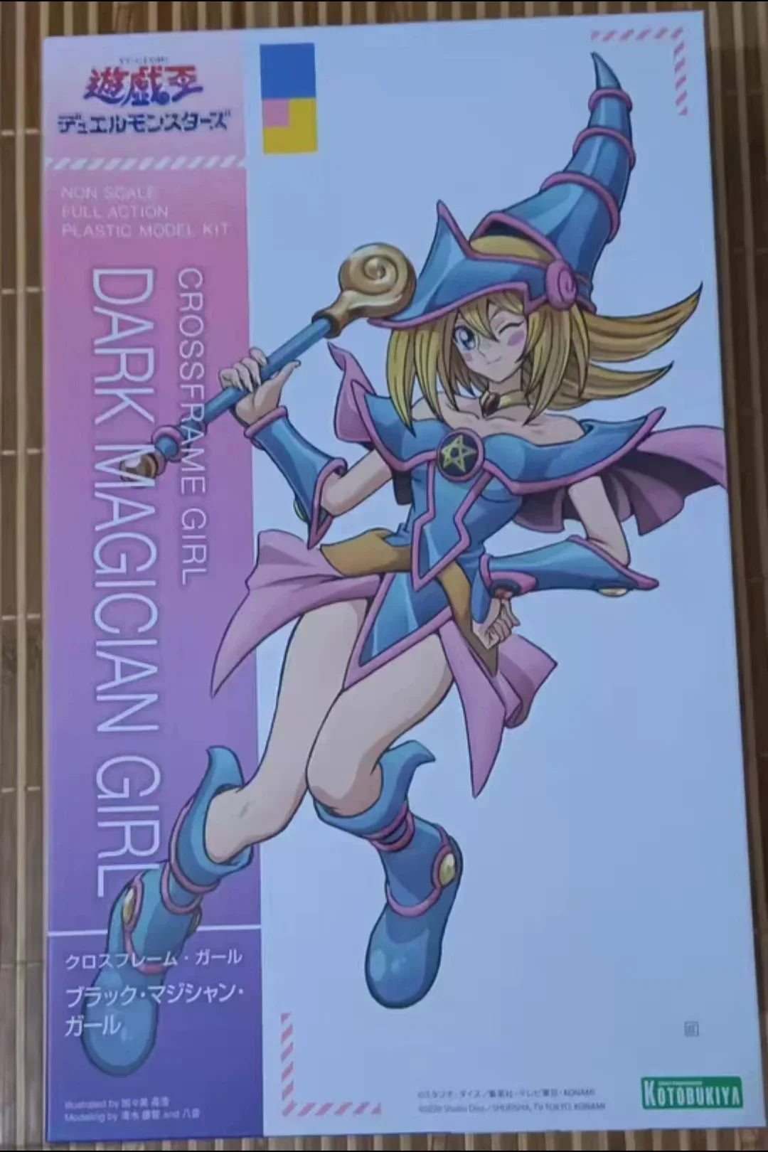 In Stock KOTOBUKIYA Original ARTFX J Yu-Gi-Oh! Duel Monsters DARK MAGICIAN GIRL Action Figures Birthday Present Toy Gifts