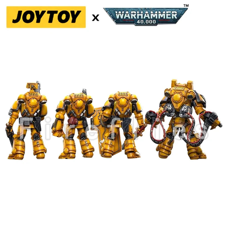 1/18 JOYTOY Action Figure (4PCS/SET) 40K Fists Intercessors Anime Collection Model Toy