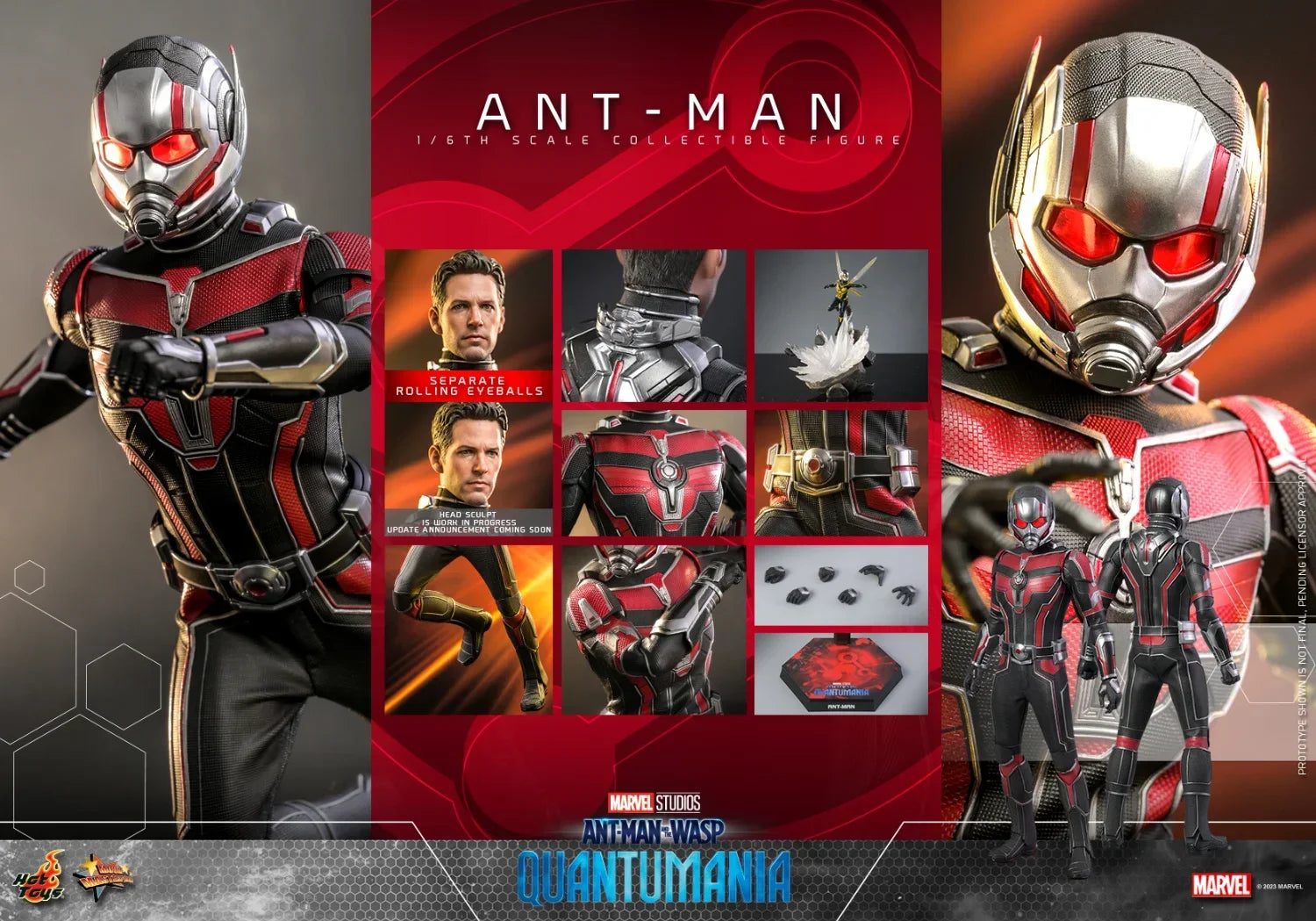In Stock HT Hottoys MMS308 MMS497 MMS362 MMS690 Quantum Frenzy Ant Man 1.0 2.0 3.0 4.0 1/6 Action Figure Model Toys