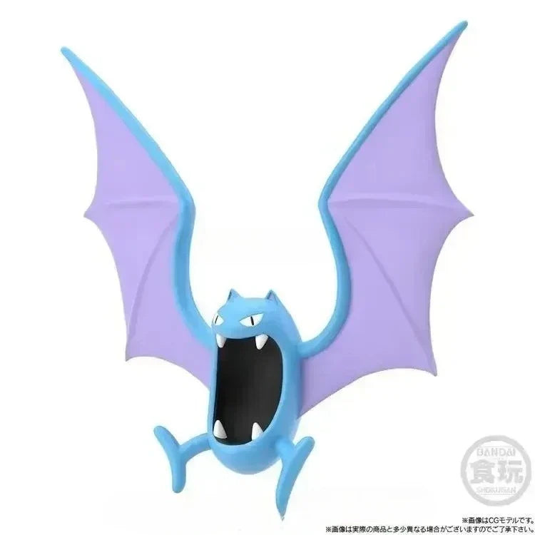 Bandai Original Scale World POKEMON Kanto Region Koga Golbat Weezing Figure Model Collection Toy Gift