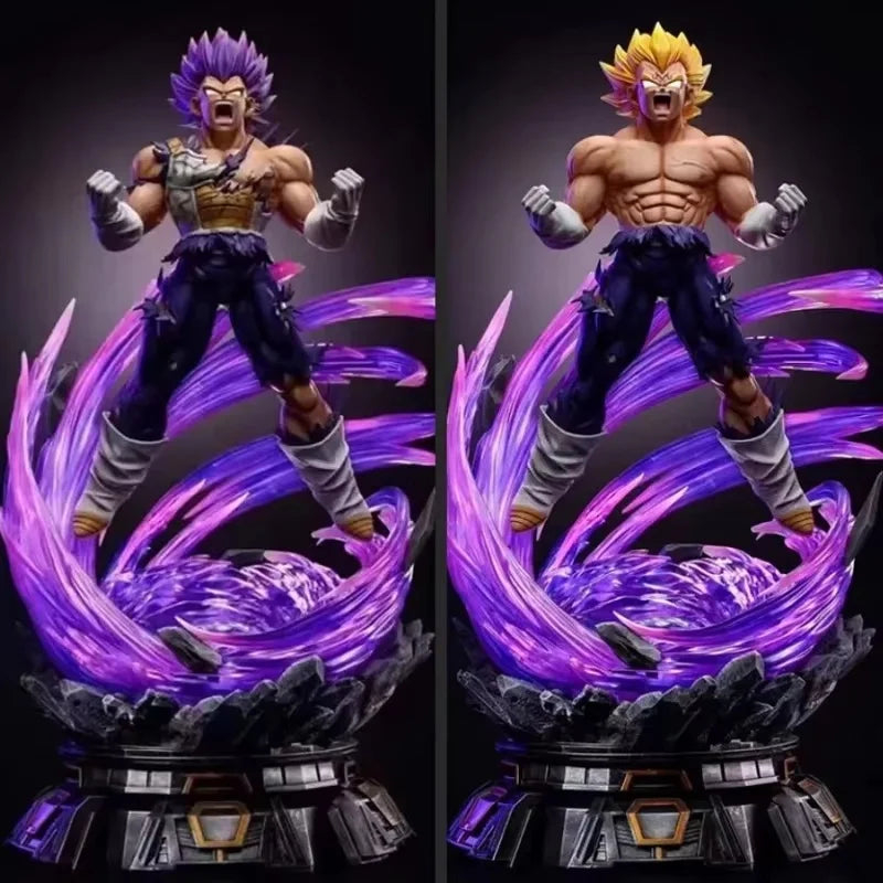 Dragon Ball 32cm Vegeta Iv Action Figure Super Saiyan Model Anime Peripheral Statue Ornament Collection Desktop Display Gift Toy