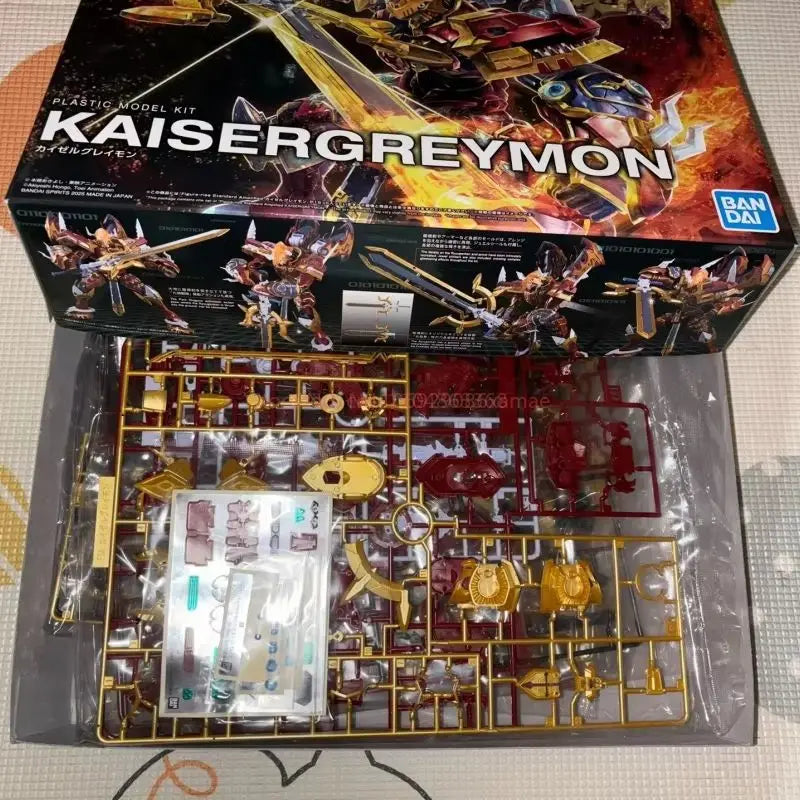 New Hot BANDAI FRS Kaiser Greymon Assemble Model Toys FIGURE-RISE Digimon Frontier KAISERGREYMON Digimon Adventure