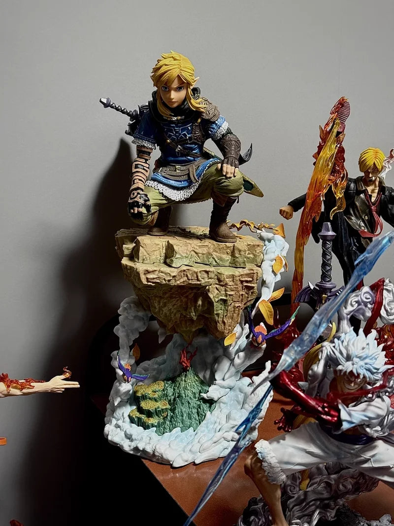 Zelda Legend Game Anime Figurine Link GK Collectible Two-Dimensional Model Statue Gift Toy Action Figure Robot Collectors