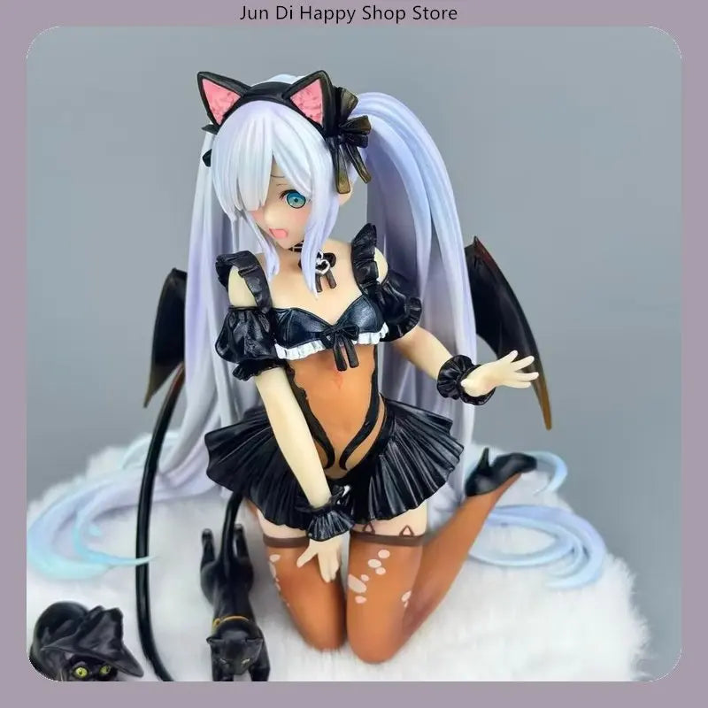 13.5cm Azur Lane HMS Janus Kneeling Pose Anime Figure Model Statue Collection Desktop Decoration Ornament Toy Gift for Fans