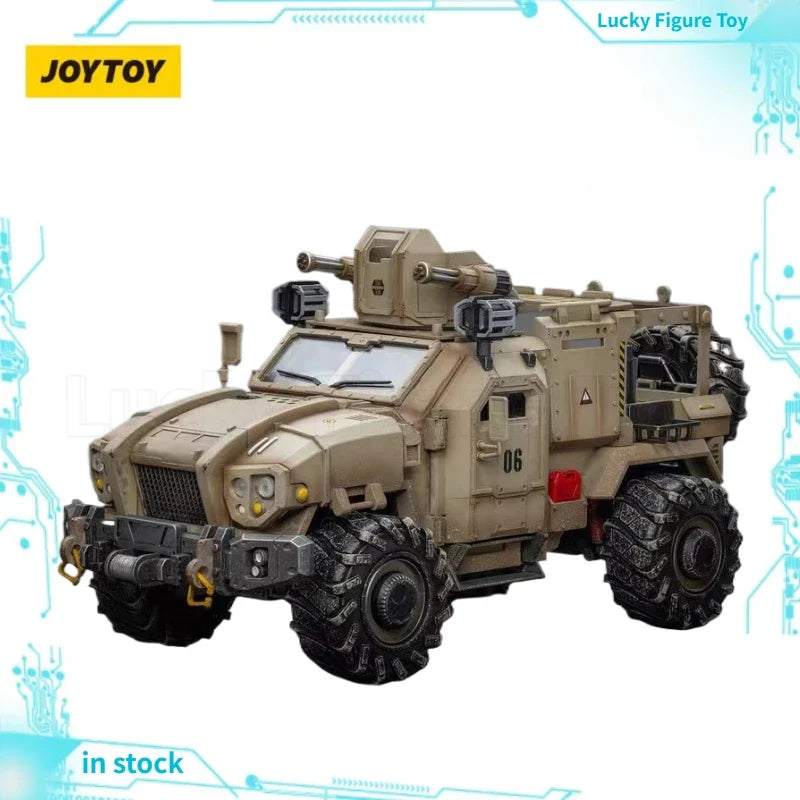 【In Stock】 JOYTOY 1/18 Action Figure Cyclone Assault Armored Car Military Model Toys