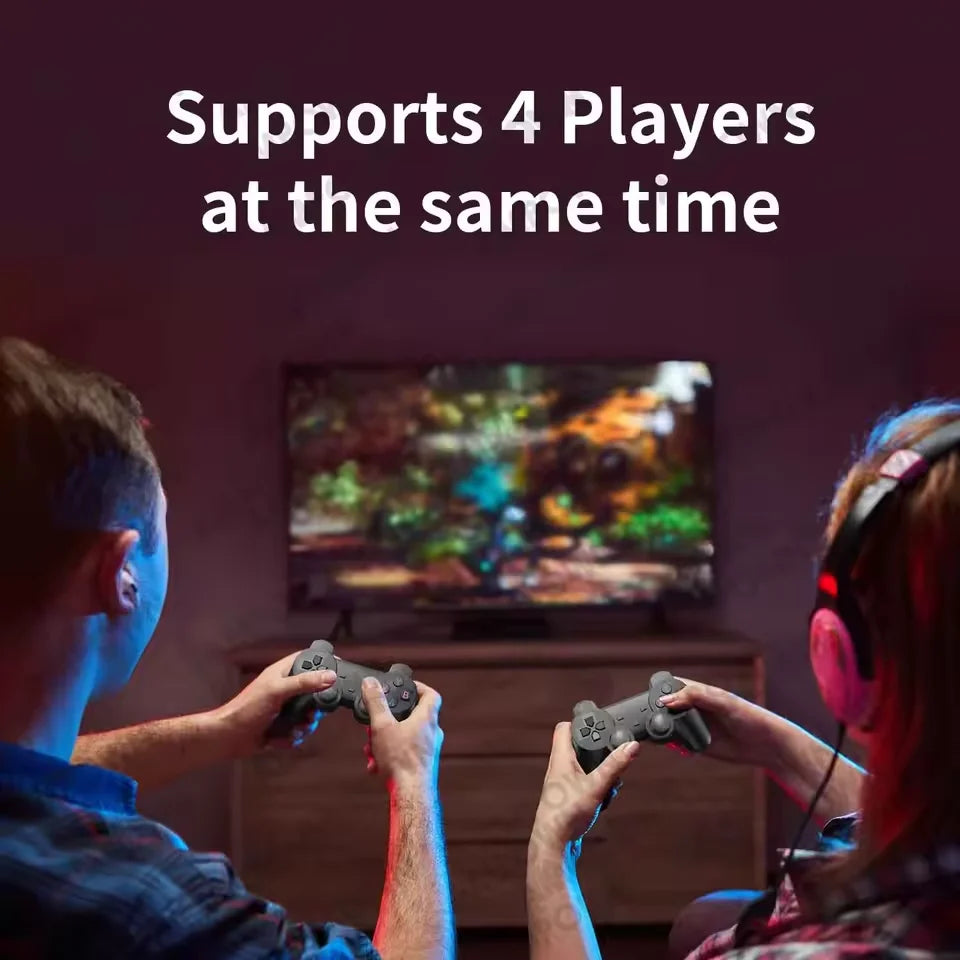 LZAKMR NEW Upgrade S1 Game Box Dual System Windows11 2TB Game System 99999+GAME For SWITCH PS2 PS3 WII SS GAMECUBE Sega Saturn