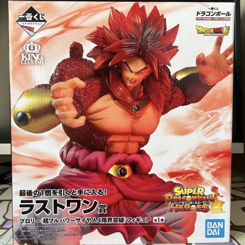 Bandai Action Figures Ichibansho Kuji Super Saiyan Broly Dragon Ball Z Anime Figure PVC Gifts Collectible Model Toys
