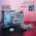 3D Assembly Kit Building Block Toy Mechanical Centipede Puzzle Stress Relief Birthday Gift Kids & Adults