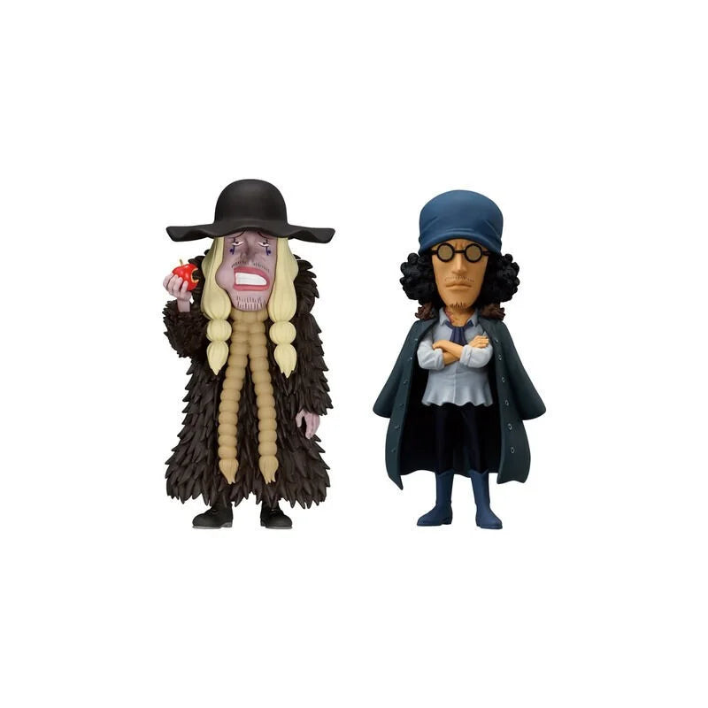 BANDAI Original One Piece WCF PREMIUM Blackbeard Pirates Kuzan Marshall D Teach Catarina Devon Anime Action Figures Toys Gift