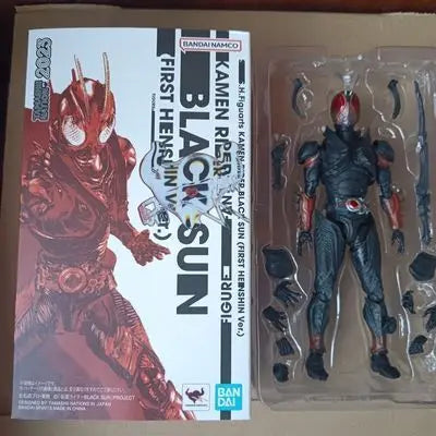 15cm Bandai SHF Kamen Rider Black Sun Anime Figure Statue Pvc Action Figurine Collection Model Toys Boy Gift Home Decoration