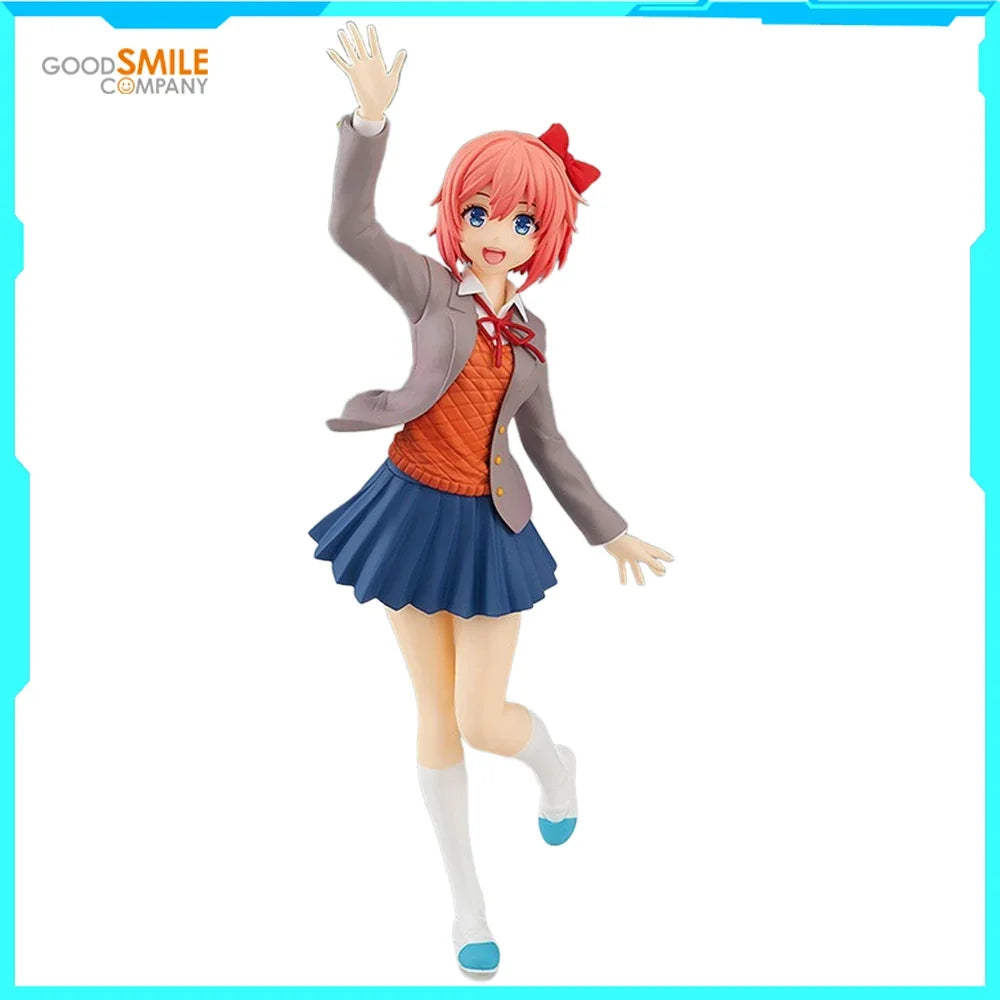 Original in Stock Good Smile Company Prepainted Pop Up Parade Doki Doki Literature Club Sayori  Anime Figure Model Decoration
