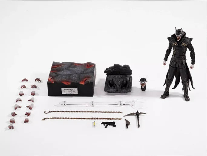 UPFIG U-P-Finegures (LPZZ) The Batman Who Laughs Actionfigur Dark Nights: Metal Maßstab 1:12 Batman Actionfigur Modell Spielzeug Geschenk