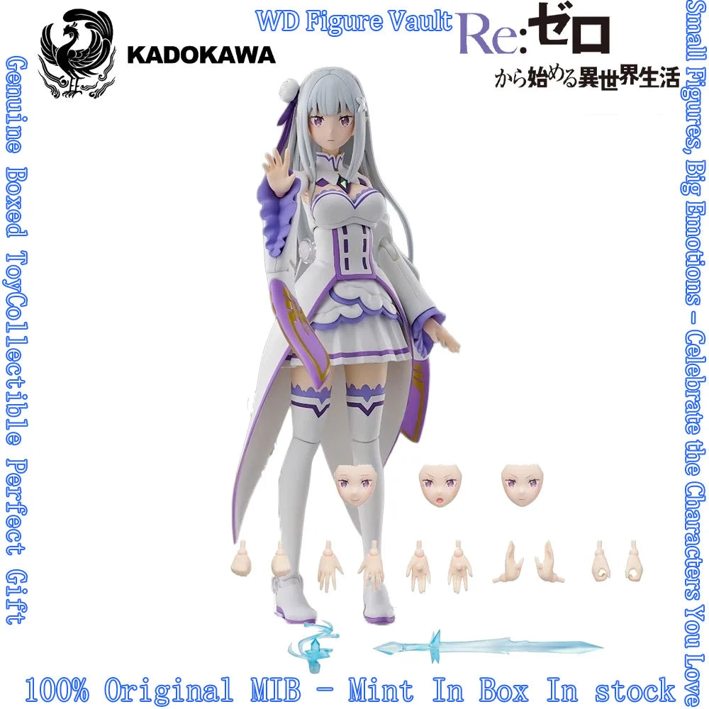 KADOKAWA Plastikmodell Re:ZERO Emilia DX Ver. Badeanzug & Abendkleid Dual Body vorlackiert, sofort lieferbar