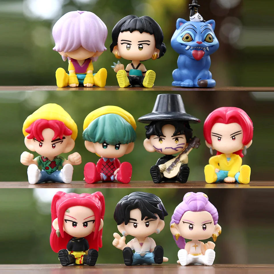 HOT Anime Kpop Demon Hunters Witch Hunter Figure High Appearance Q Version Doll Girls/Boys Group Decorative Doll Holiday Gifts