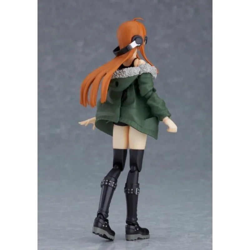 Max Factory Figma #434 Futaba Sakura-140mm Movable Doll PVC/ABS Material, Persona5 Style All-Ages Action Figurine for Anime Fans