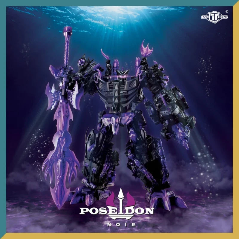 TFC Transformation Transparent Purple Limited Edition Piranacon 6-in-1 50cm Super Large Figures Model Toy Collection Gift