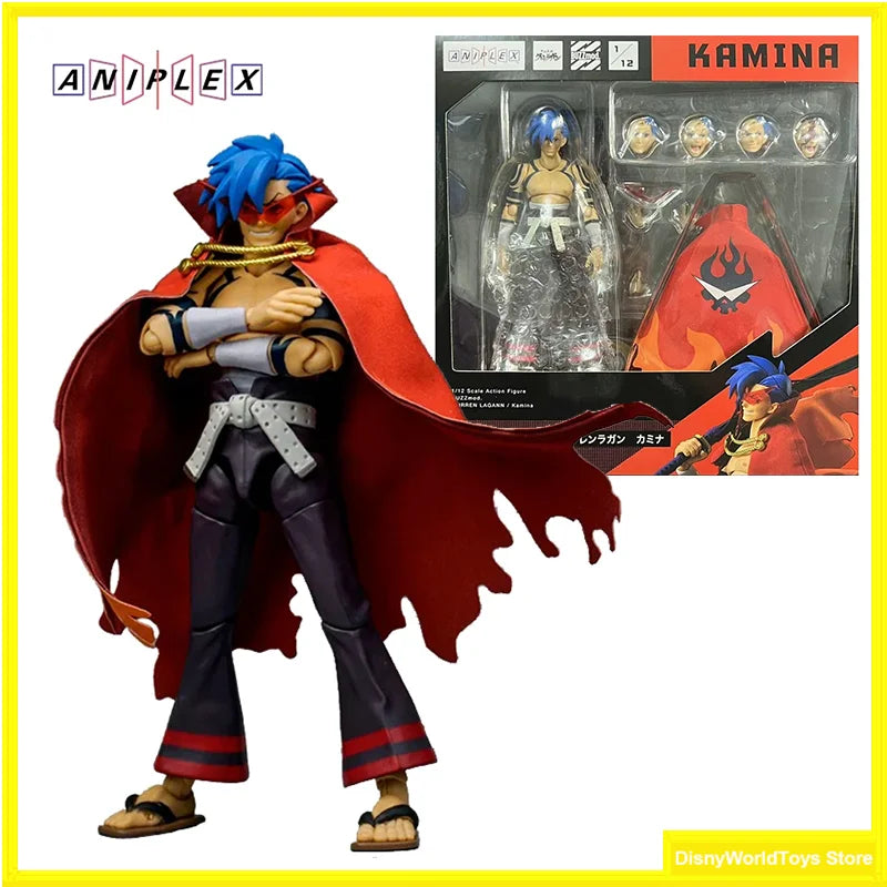 100% Original ANIPLEX BUZZmod Demon Slayer Part Tengen Toppa Gurren Lagann kamina In Stock Anime Collection Figures Model Toys