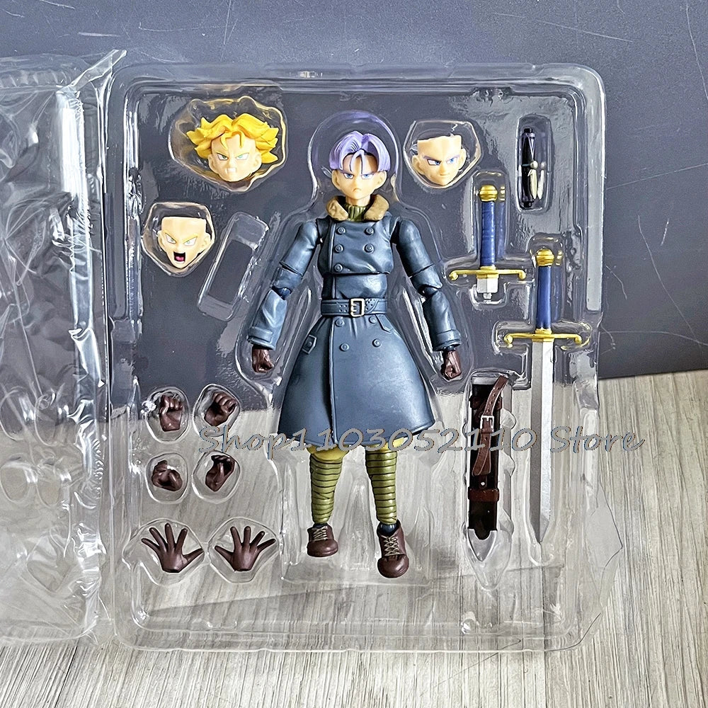 Dragon Ball Z Trunks S.h Figuarts Figure Anime SHF Trunks Collection Model Toy Brithday Gifts