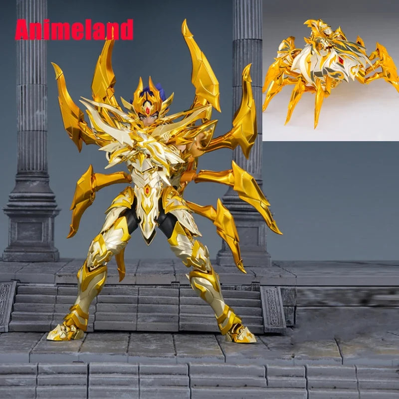 Toypoint/TP Saint Seiya Myth Cloth EXM Cancer Deathmask/Death Mask SOG Totem/Object Gold Knights of the Zodiac Action Figure