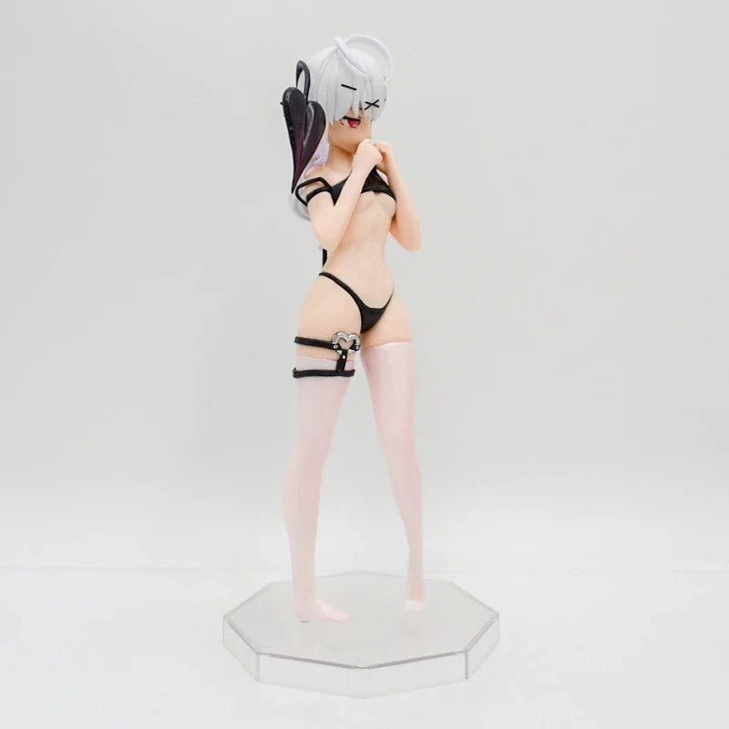 25cm OMAHA Charm Taya Devil Anime Figure Shinomiya Kanna Little Devil Action Figure Little Demon Lilith Figurine Model Doll Toys