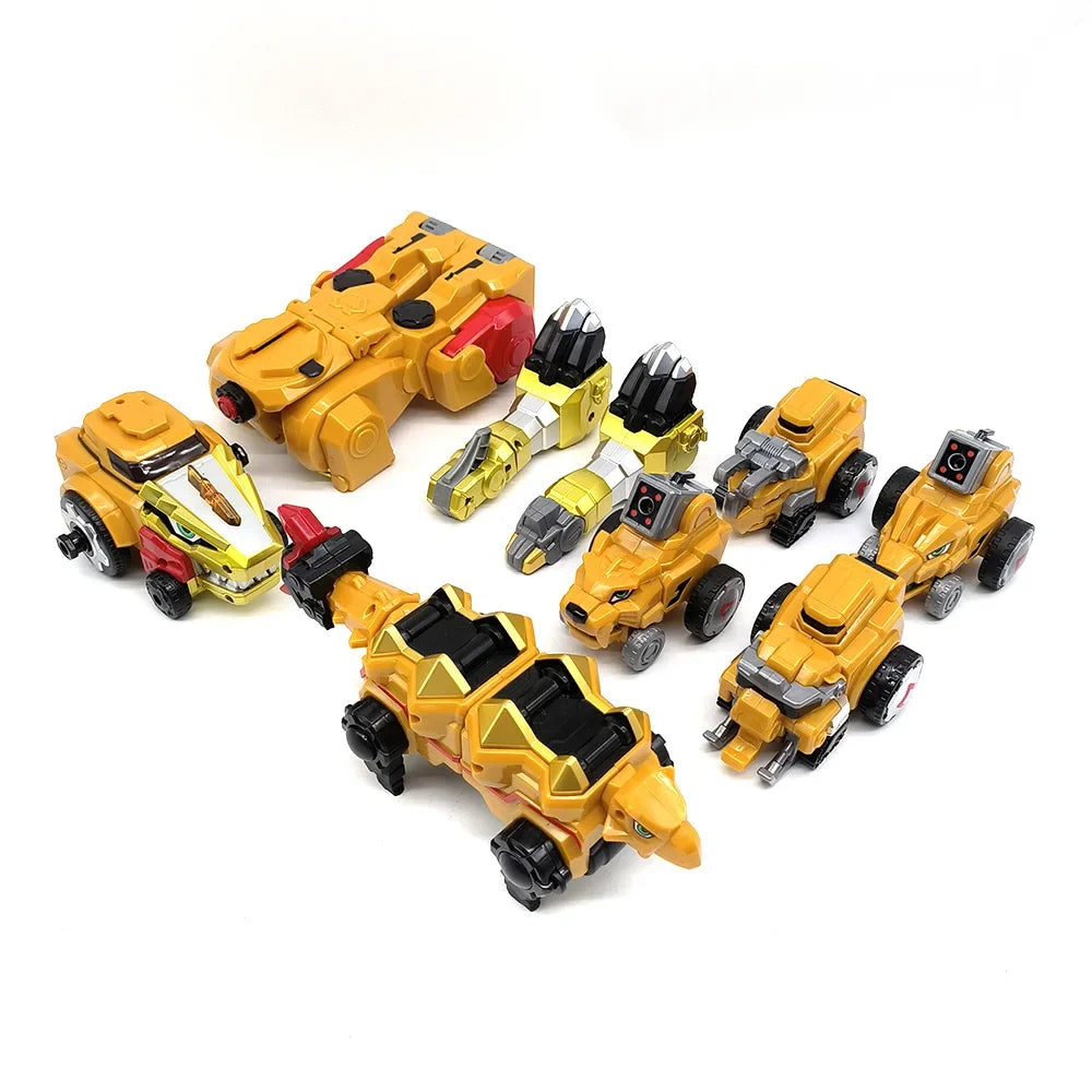 Dino Core Ultra D-Buster Tyranno Dinosaur Transform Robot Combiner 5in1 / 7in 1 Action Figure No Box