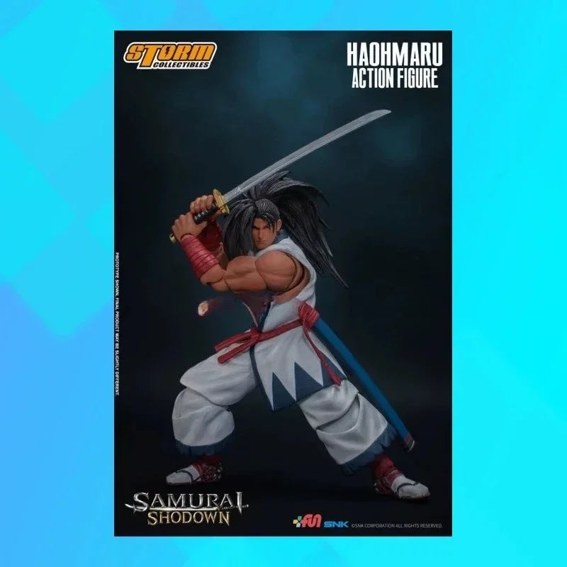 Brand-new Spot Storm Toys 1/12 SNK Soul King Pill HAOHMARU Primary Color Edition & Blood Edition Anime Figure Model Toy