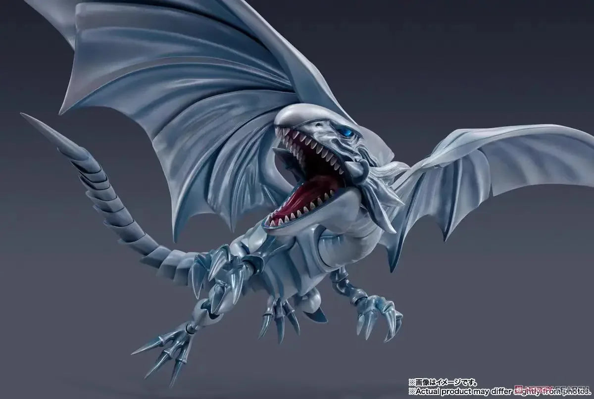 S.H.MonsterArts Action Figure Set White Dragon Blue Eye SHM Anime Figure Articulated Collectible Statue Gift