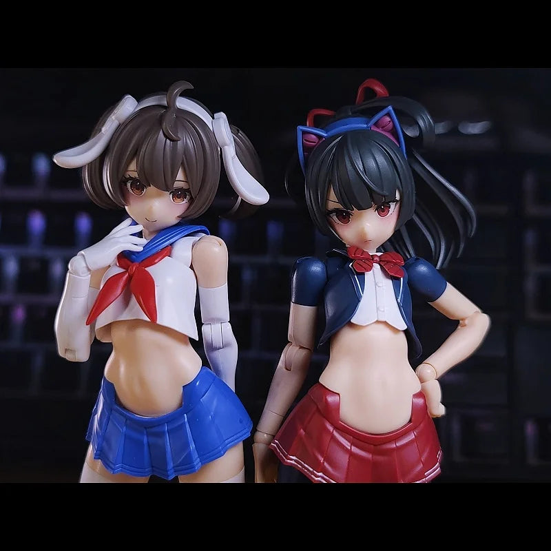 [In Stock] Genuine Kotobukiya Goddess Device Buster Doll Series Knight X02 Gunner X01 Cute Girl Figure Model Collection Toy