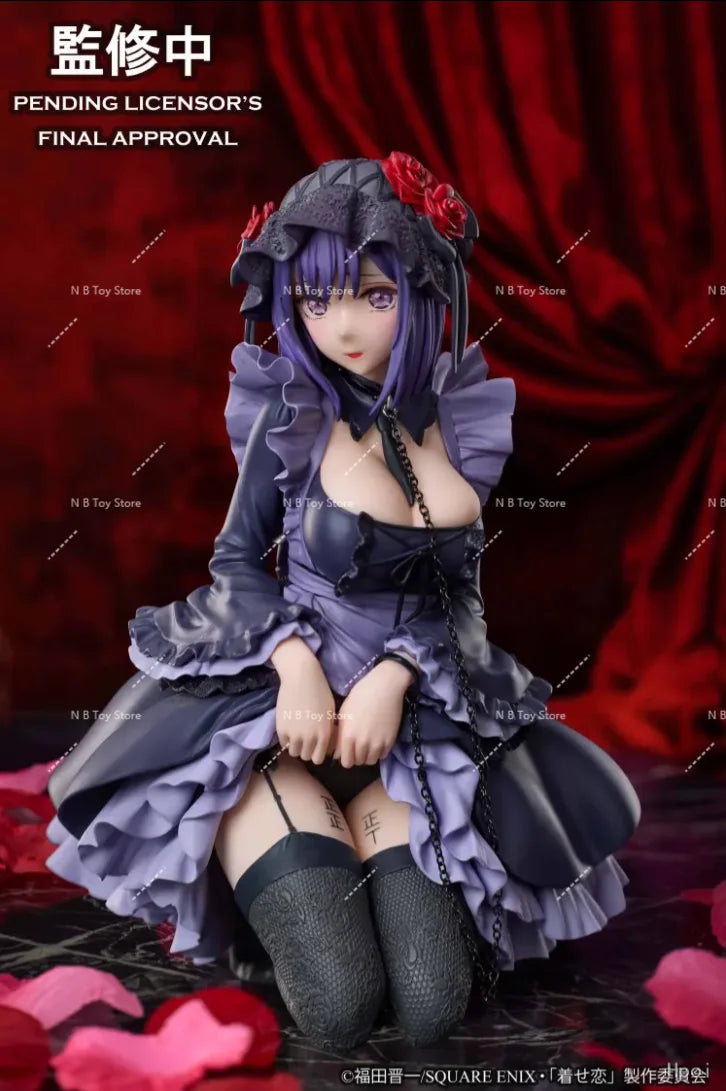 Original ANIPLEX My Dress-Up Darling 14cm Marin Kitakawa Statuette PVC Model Doll Toy Collection for Gift Children