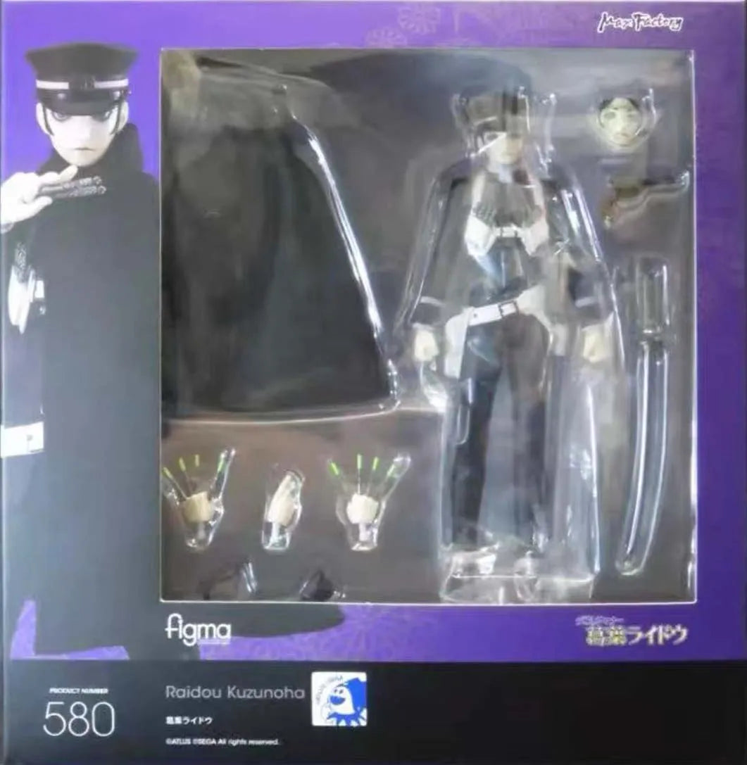Auf Lager Original Good Smile Figma Shin Megami Tensei Devil Summoner Raidou Kuzunoha Figur Anime Action Modell Spielzeug