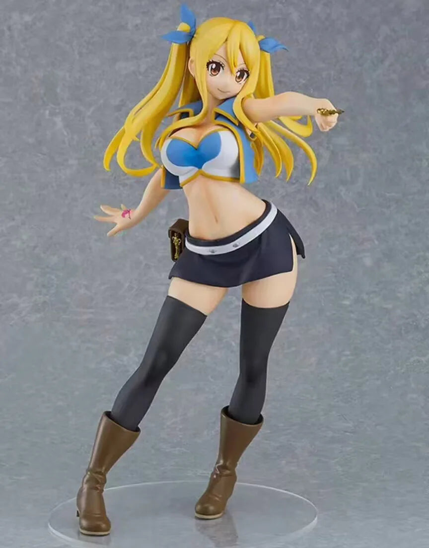 40cm 2025 lowest price Japanese original anime PVC  Lucy Heartfilia action figure action figure collectible model toys