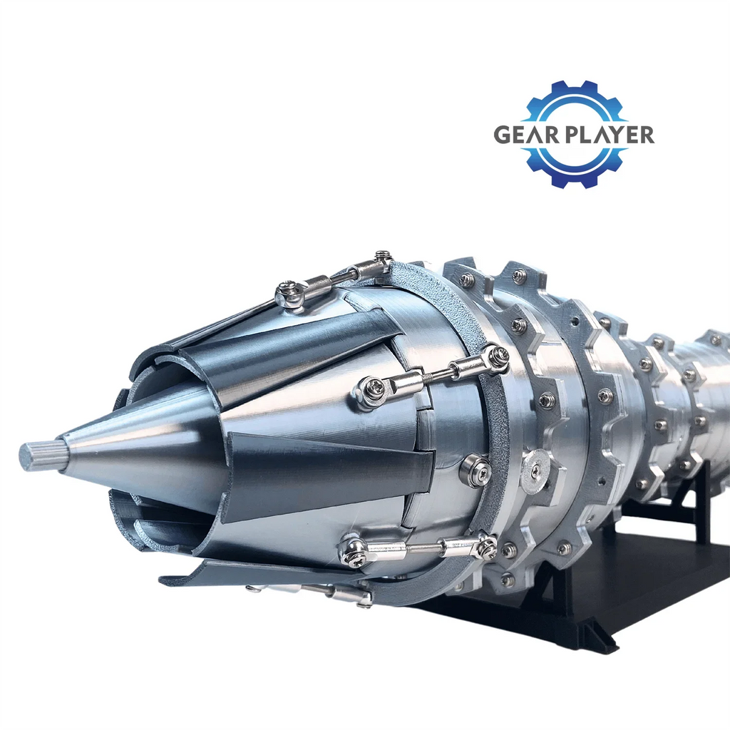 GE-79 Fighter Model Toy Startable Aviation Engine High Performance Power Turbine Cool Boutique Toy Gift