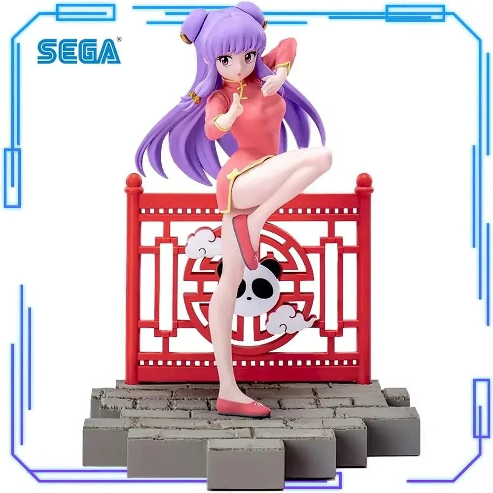 In Stock SEGA Original Genuine TV Anime Ranma 1/2 2024 New Luminasta Shampoo 18cm Collections Model Toy Figures Birthday Gift