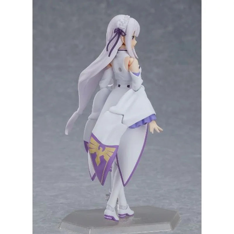GSC Original Max Factory FIGMA 419 Emilia 140mm Anime Action Figures Toys for Boys Christmas Gift Collectible Model Ornaments