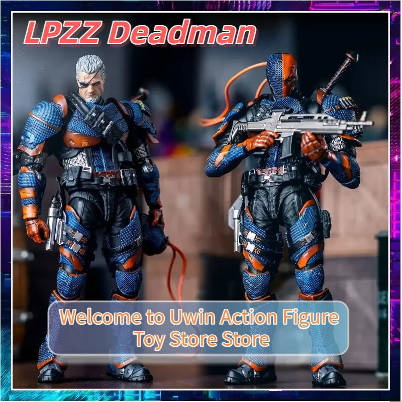 [Schneller Versand] LPZZ Arkham Knight DC002 1/12 Maßstab Deathstroke Fertigprodukt Actionfigur Modell Spielzeug Sammlerstücke Geschenke