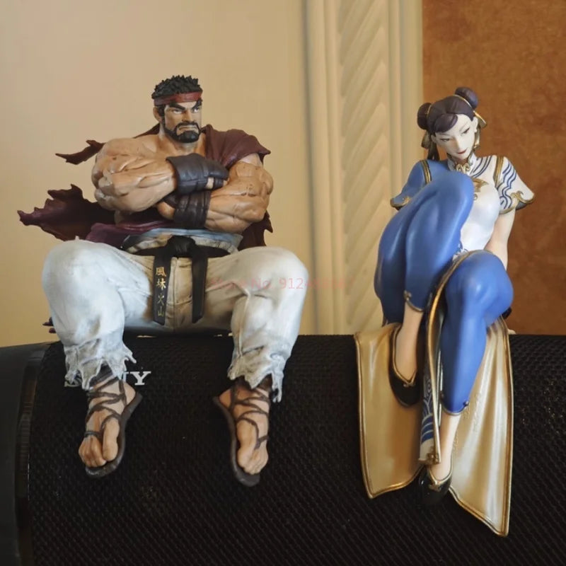 Sega Pm Street Fighter 6 Chun-Li Ryu Action Figure Anime Pvc Model Statue Gk Collectible Toys Desktop Decorative Ornaments Gifts