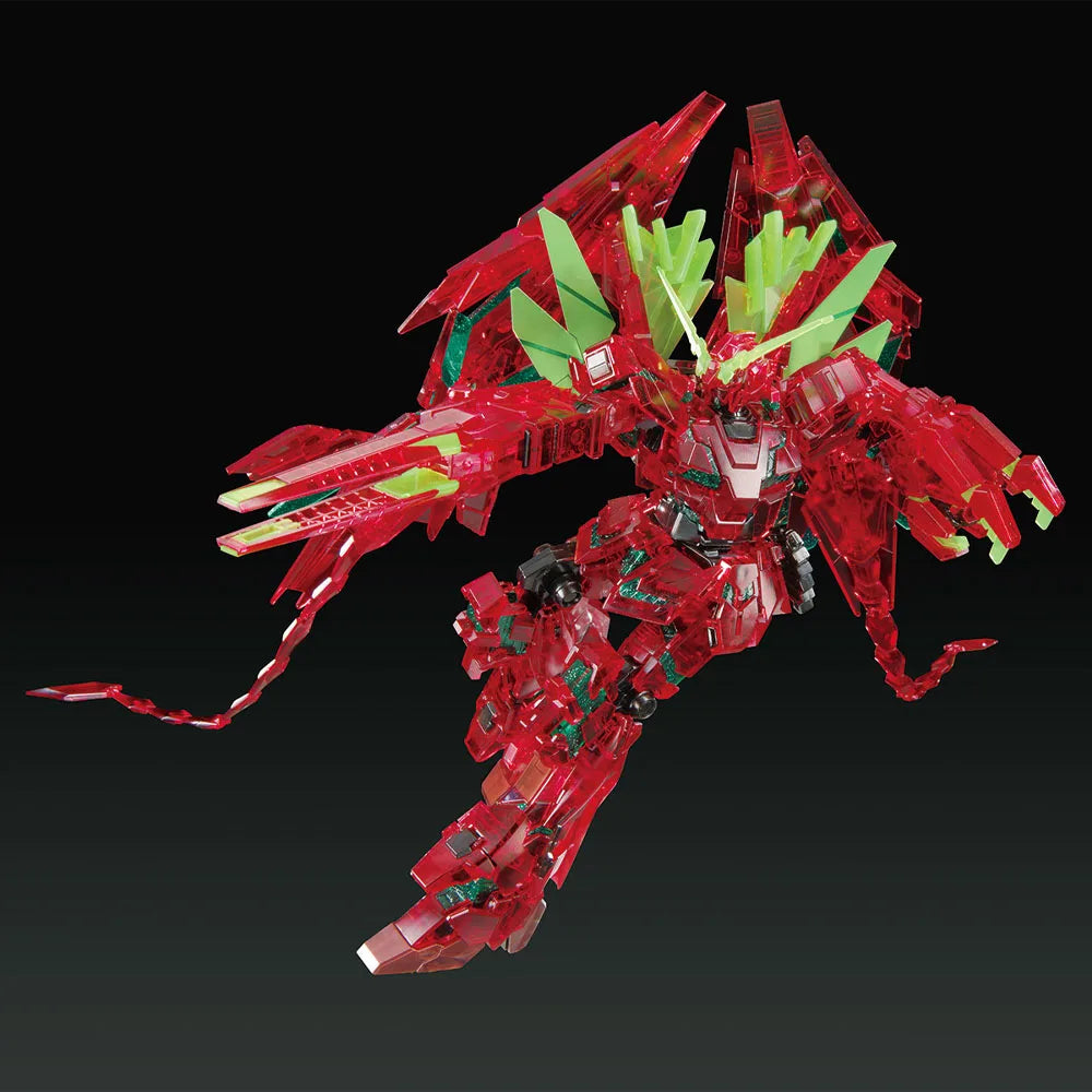 Bandai Original HG Other Limited Edition Perfect Unicorn Gundam (Destroy Mode) (Final Battle Ver.) Ver.GSF【Clear Color Versio】